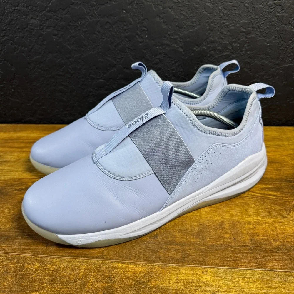 Clove Solo Lavender Purple Synthetic Leather Nursing Shoes Mens Size 13